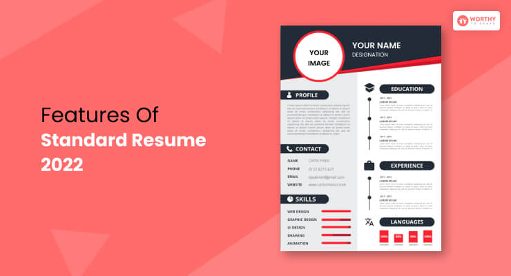 Features Of Standard Resume 2022 