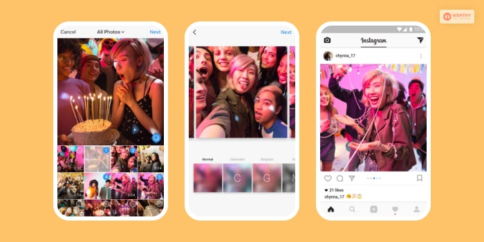 How To Share Multiple Posts On Instagram