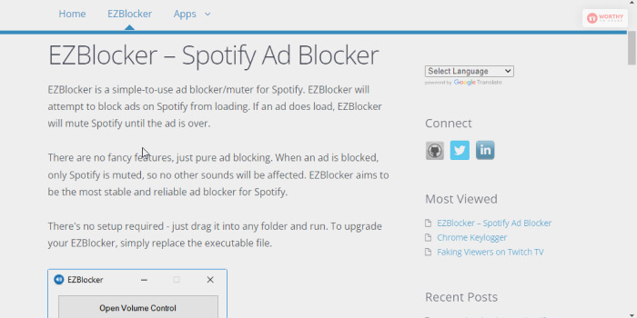 Block Ads On Spotify Web Player Using Ezblocker