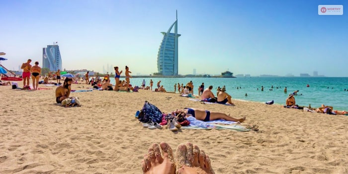 Take a dive at Jumeirah Beach