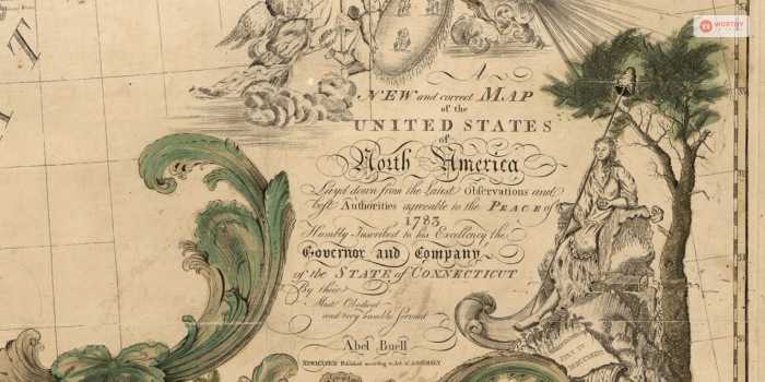 How Is Abel Buell Related To The Map Of The USA?