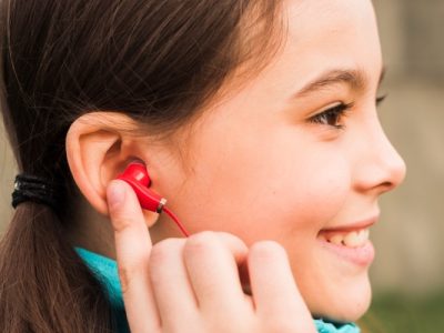 wearing headphones increases bacteria in your ear by how much?