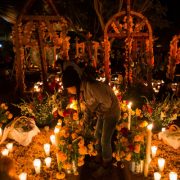 Marigolds Sold In Mexico On Occasion Of Dead Celebration, Dia De Los Muertos!