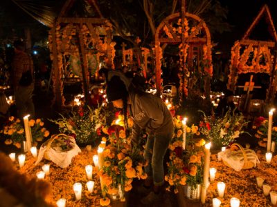 Marigolds Sold In Mexico On Occasion Of Dead Celebration, Dia De Los Muertos!