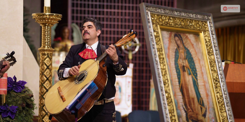 Feast Of Our Lady Of Guadalupe Is Celebrated With Music, Dancing And Mass!