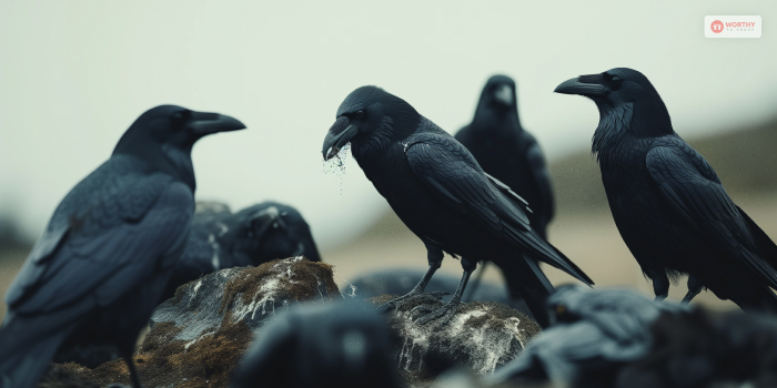 The social and behavior dynamics of crows