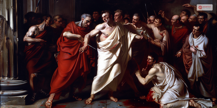 Did You Know That 40 People Stabbed To Cause Julius Caesar Death_